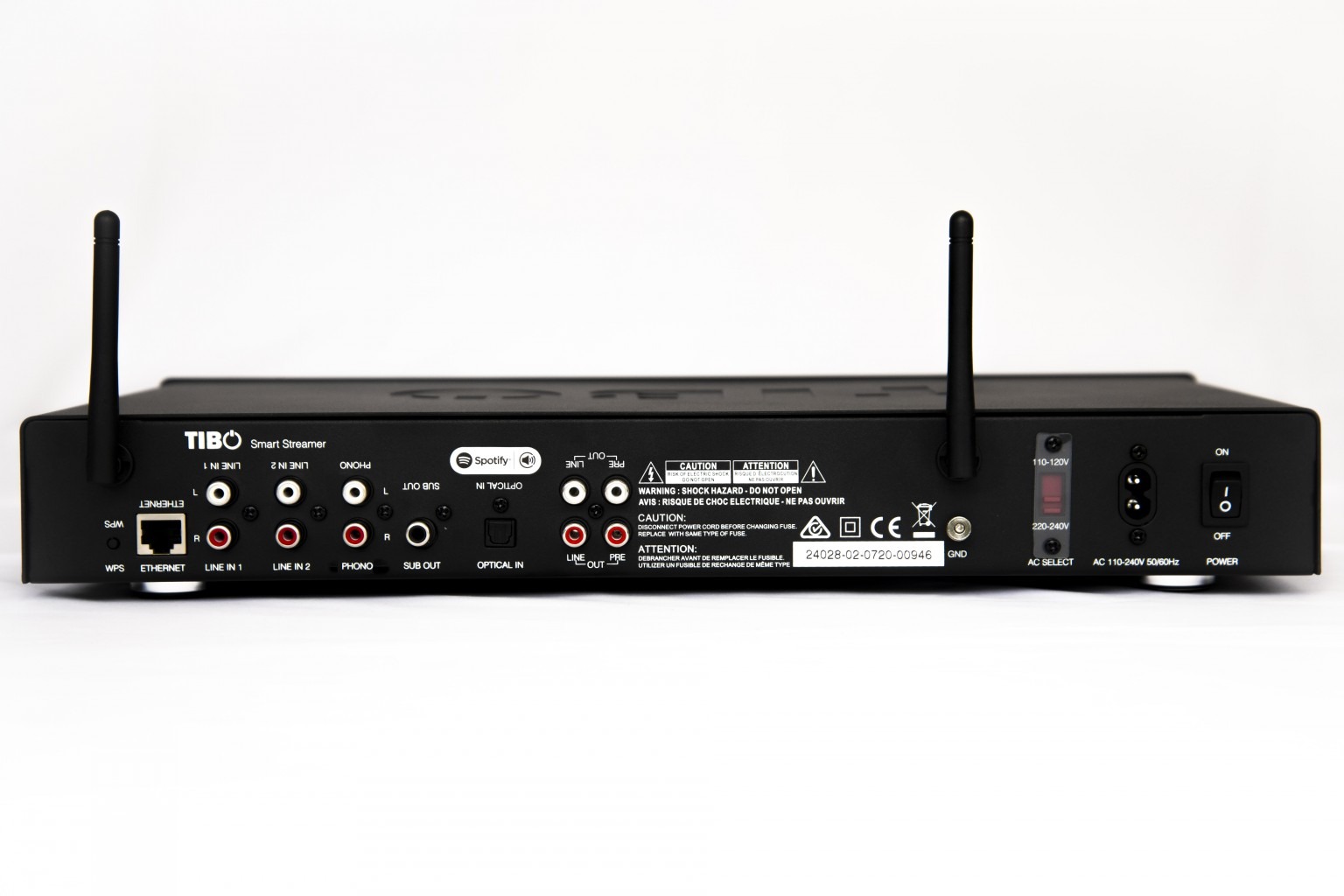 Smart Streamer Wireless HIFI Streaming Preamp Built In